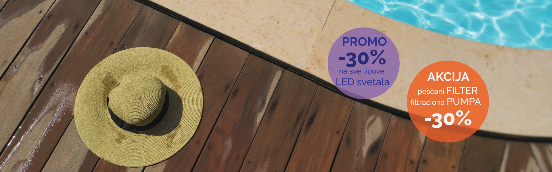 FILTRACIONE PUMPE, PEŠČANI FILTERI I LED SVETLA -30%
