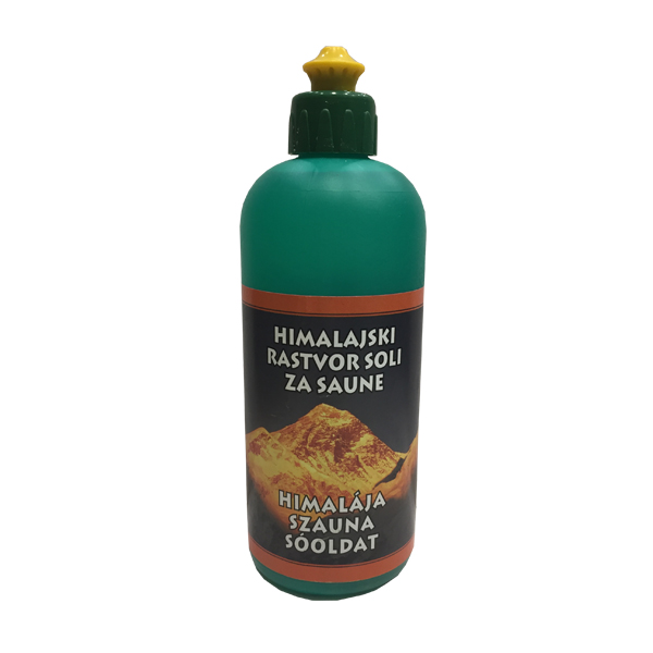 HIMALAJSKI RASTVOR SOLI ZA SAUNE 500ml