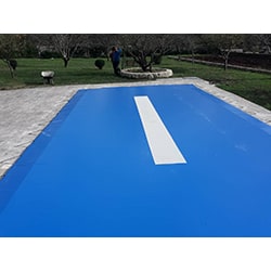 Pokrivač za bazene bez podkonstrukcije